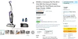 BISSELL Crosswave Pet Pro All in One Wet Dry Vacuum Cleaner and Mop - Thumbnail 8
